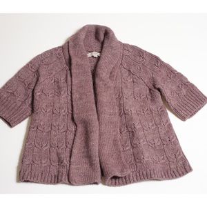 Ann Taylor LOFT | Chunky Alpaca Blend Cardigan
